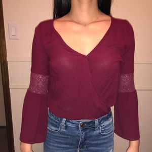 Flowy Maroon shirt